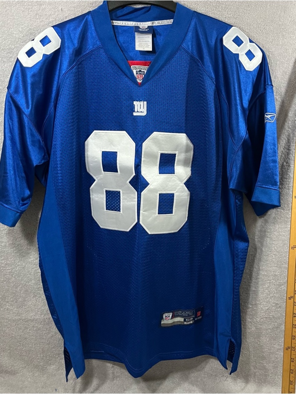 Vintage Reebok New York Giants Hakeem Nicks # 88 Football Jersey Men 52 Stitched